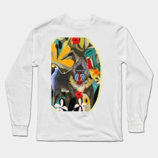 Blue Baboon Egg Long Sleeve T-Shirt